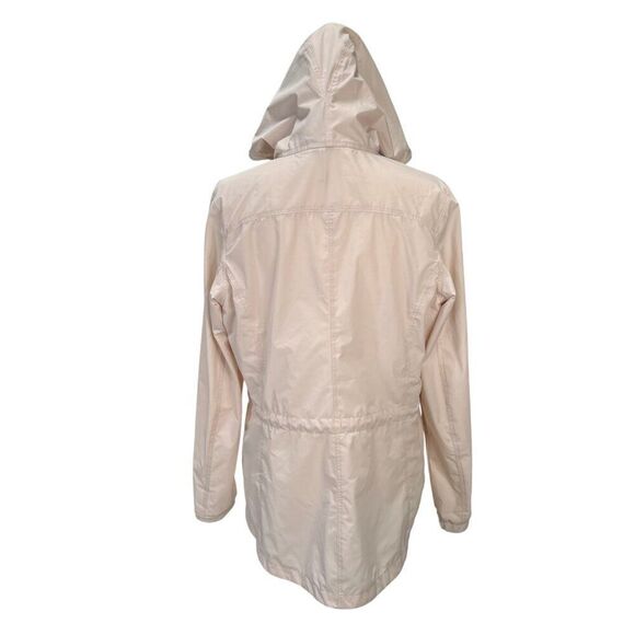 Kuhl Women's Emergence Lightweight Hooded Rain Jacket Light Tan Size Large - Picture 5 of 13